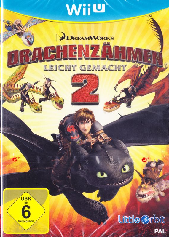 How to Train Your Dragon 2 box art for Wii U